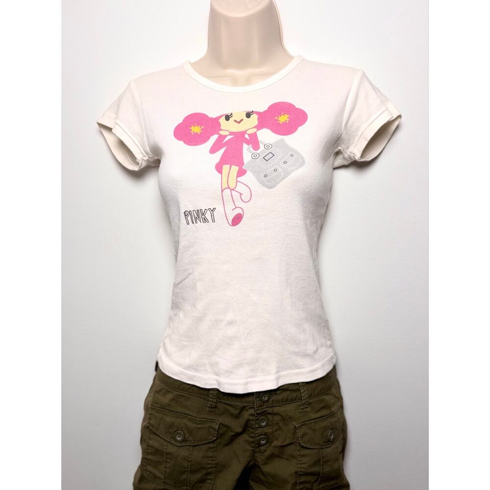 Coach Japan 2009 Poppy Chan Pinky Baby Tee Size XS